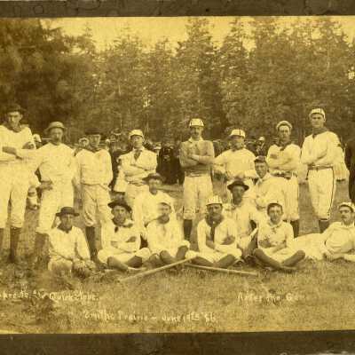 Port Townsend and Coupeville Baseball Teams 1886