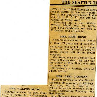 Newspaper - Seattle Times