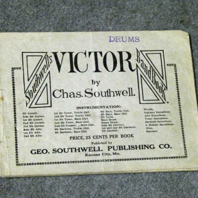 Southwell's Victor BandBook, Drums