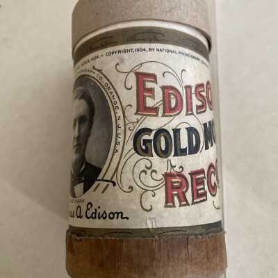 Edison Cylinder Record - The rosary