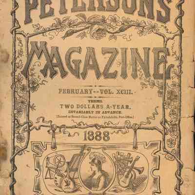 Peterson's Magazine owned by Florence Crockett
