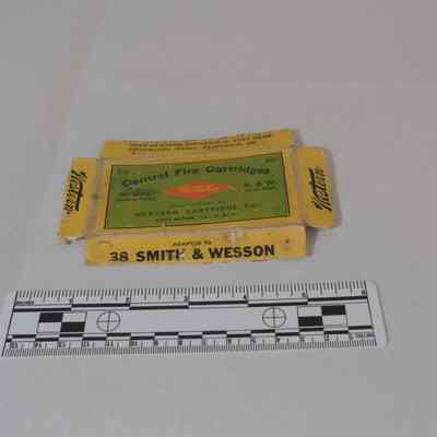 Central Fire Cartridges box