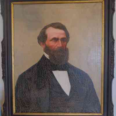 Framed Portrait of Lawrence Grennan