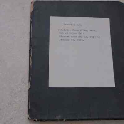 WCTU Minutes, May 16, 1913 to January 26, 1920