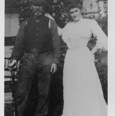 Photograph, E.H and Elizabeth Sargent. Acc. # 2019.018.133