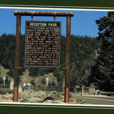 Deception Pass postcard from Ellis Photography
