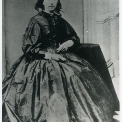 Sarah Elizabeth (Sherwood) Smith, mother of Sarah Elizabeth (Smith) Wanamaker: Married to Humphrey Smith