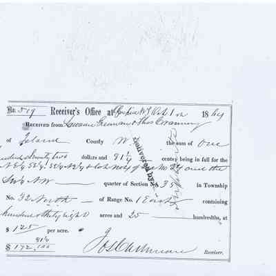 Cash Entry (Receipt) - Grennan and Cranney
