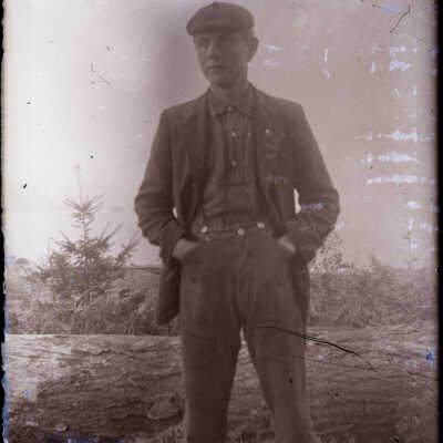 Negative, Glass-plate