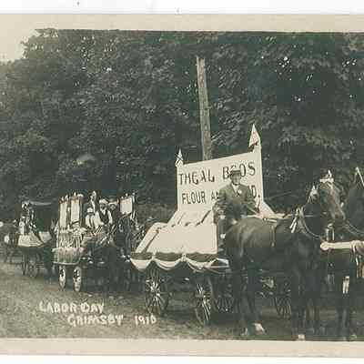 Theal Bros At 1910 Labour Day Celebration