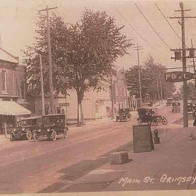 Main Street, looking east after 1915