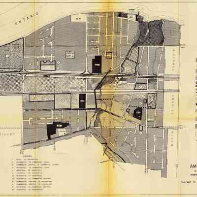 Zoning map - Schedule "A" amendment no. 4 to the Official Plan, 1960