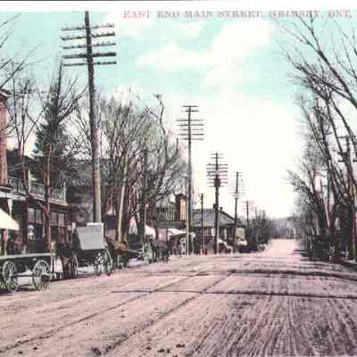 Main Street looking East - early 1900s