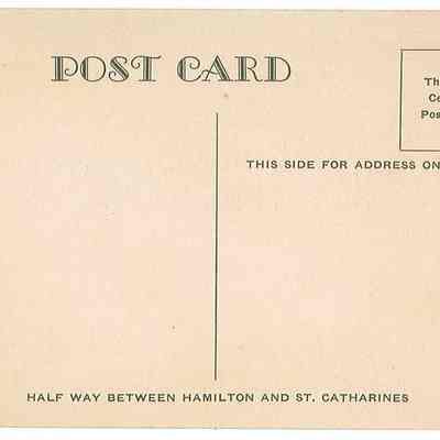 "Half Way Between Hamilton And St.Catherines"