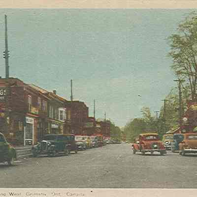 Main Street, looking west