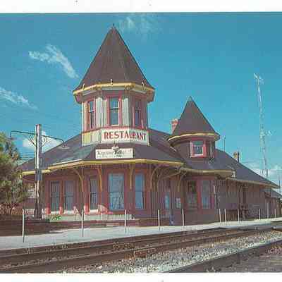 Village Depot in the Grand Trunk Railway station