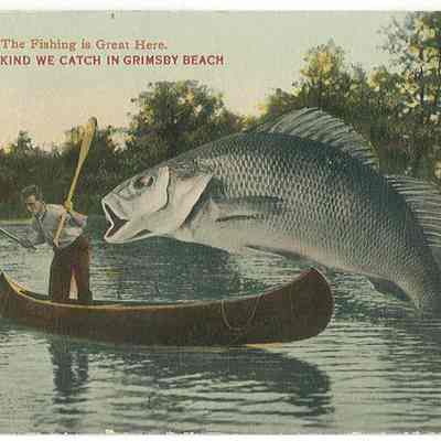 Grimsby Beach - The Fishing is Great Here, The Kind we Catch in Grimsby Beach