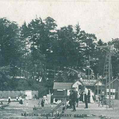 Landing Dock at Grimsby Beach