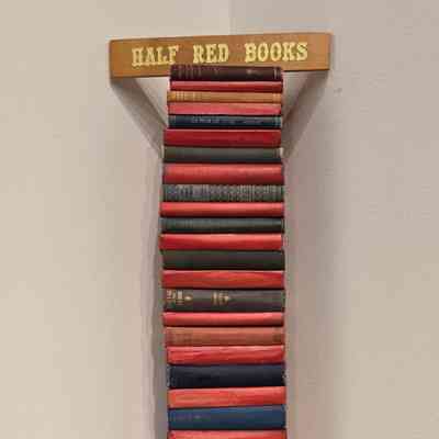Half Red Books