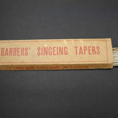 Box, Barber Singe Tapers