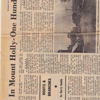 Clipping, Newspaper