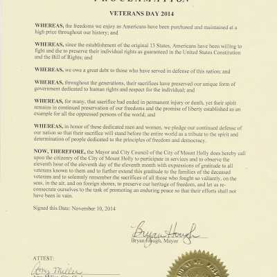 Proclamation