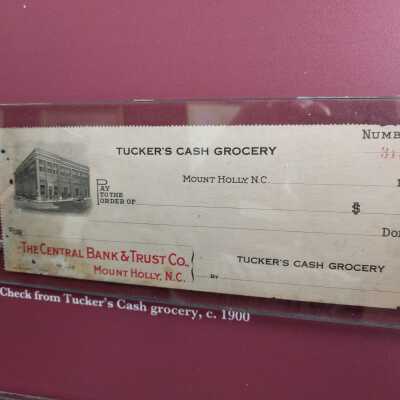 Check, Bank