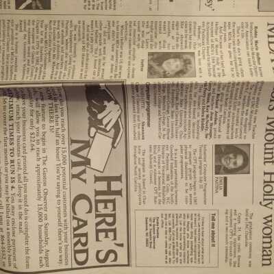 Clipping, Newspaper