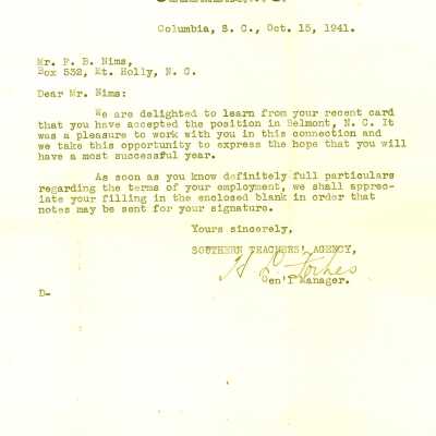 Letter