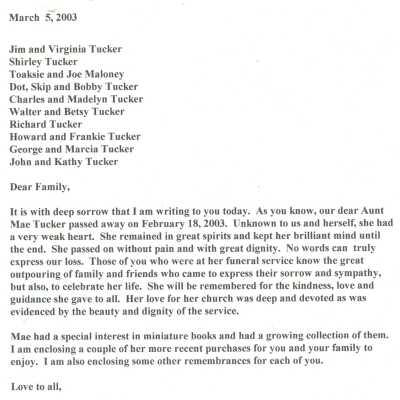 Letter