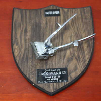 Plaque, Award