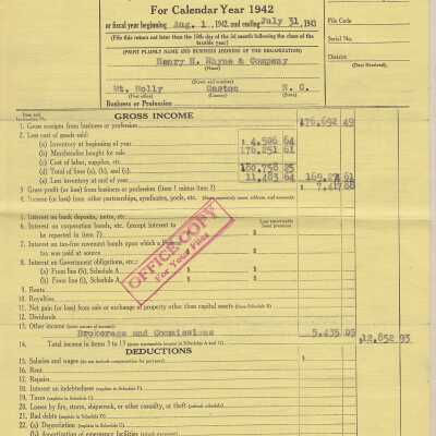 Return, Tax