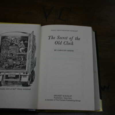 The Secret of the Old Clock (front cover); The Hidden Staircase (back cover)