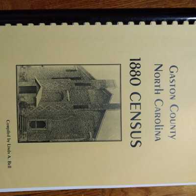 Gaston County North Carolina 1880 Census
