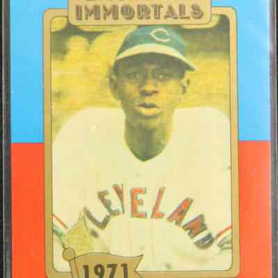 1971 Satchel Paige - Baseball Immortals - Card 125