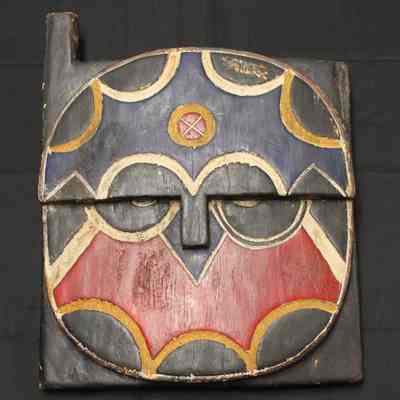 Multicolored Square Mask