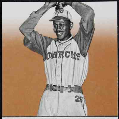 Satchel Paige, Pitcher, Kansas City Monarchs - Card 123