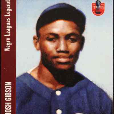 1933-1934 Josh Gibson - Negro Leagues Legends - Card 112