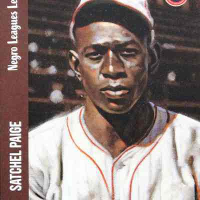 1931 Satchel Page Negro League Baseball Trading Card