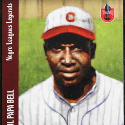 1934 Cool Papa Bell - Negro Leagues Legends - Card 123