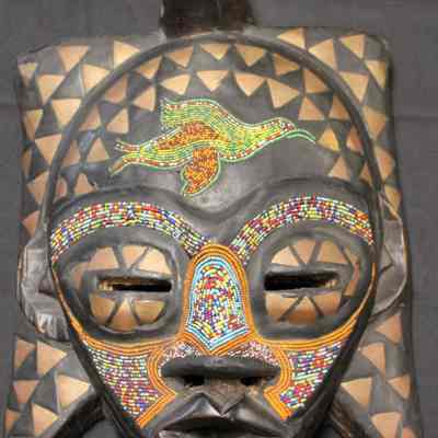 Mosaic Bird Mask