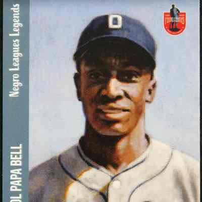 1932 Cool Papa Bell - Negro Leagues Legends - Card 43