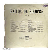 LP record "Exitos de siempre Vol. II" (Guamá / EGREM, LDG-2018) - Image 2