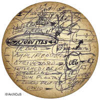 Beer Coaster, "U sv. Tomáše" (Prague), Reused as a Notepad - Image 2