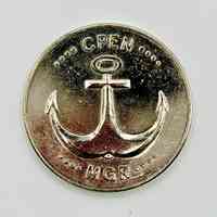 Commemorative medal, "Yate Granma" / anchor — Marina de Guerra Revolucionaria (CPEN/MGR), Cuba - Image 2