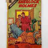 "Sherlock Holmes" — Colección Minihistorietas (Cuban comic)