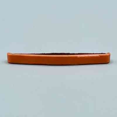 Metal spring-clip hair barrette