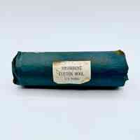 Absorbent cotton wool roll, 1/4 pound — unattributed (plain-label)
