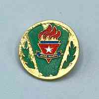 Insignia pin of the Organización de Pioneros José Martí (OPJM)