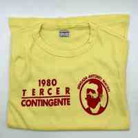 T-shirt, Brigada Antonio Maceo — Tercer Contingente, 1980